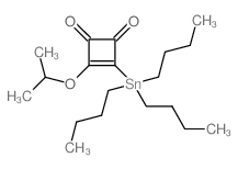 3-Isopropoxy-4-(tributylstannyl)-1,2-cyclobutenedioneLiebeskind Reagent Structure