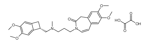 dehydro-ivabradine oxalate Structure