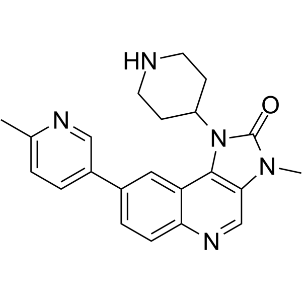 PI3K/mTOR Inhibitor-3结构式