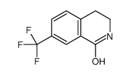 7-(trifluoromethyl)-3,4-dihydro-2H-isoquinolin-1-one结构式