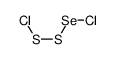 chloroselanylsulfanyl thiohypochlorite Structure