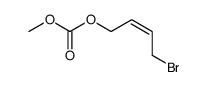 (Z)-(4-bromobut-2-en-1-yl) methyl carbonate Structure