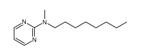 N-methyl-N-octylpyrimidin-2-amine Structure