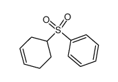 1-phenylsulfonylcyclohex-3-ene Structure