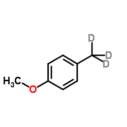 1-Methoxy-4-(2H3)methylbenzene Structure