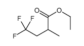 乙基4,4,4-三氟-2-甲基丁酸酯结构式