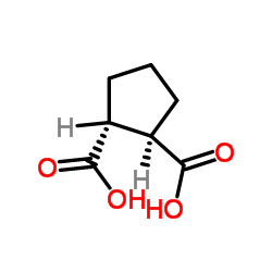1,2-环戊烷二甲酸结构式