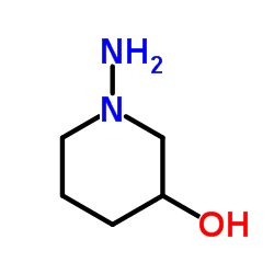 1-Amino-3-piperidinol Structure