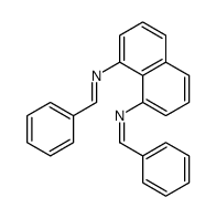N-[8-(benzylideneamino)naphthalen-1-yl]-1-phenylmethanimine结构式