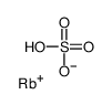 rubidium hydrogen sulphate结构式