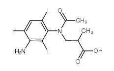 碘西他酸结构式