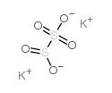 焦亚硫酸钾结构式