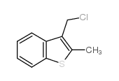 3-氯甲基-2-甲基苯并噻吩结构式
