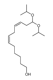 (6Z,9Z)-12,12-Diisopropoxydodeca-6,9-dien-1-ol Structure