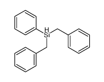 dibenzyl(phenyl)silane结构式