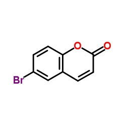 6-溴-2H-苯并吡喃-2-酮结构式