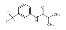 N-(3-(三氟甲基)苯基)异丁酰胺结构式