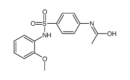 4'-(2-Methoxyphenylsulfamoyl)acetanilide结构式
