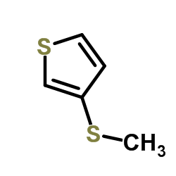 3-(甲硫基)噻吩结构式
