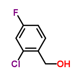 2-氯-4-氟苯甲醇结构式
