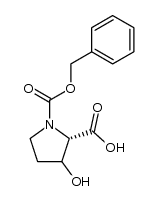 N-CBZ-L-hydroxyproline Structure