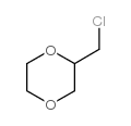 2-氯甲基-1,4-二氧杂烷结构式