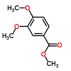 Methyl 3,4-dimethoxybenzoate Structure