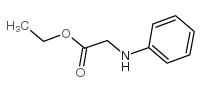 N-Phenylglycine ethyl ester Structure