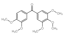 Methanone,(3,4-dimethoxyphenyl)(3,4,5-trimethoxyphenyl)-结构式