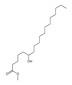 6-Hydroxyoctadecanoic acid methyl ester Structure
