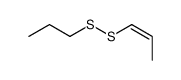 propenyl propyl disulfide结构式