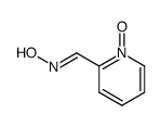(E)-2-pyridinecarbaldehyde 1-oxide oxime Structure