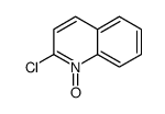 2-chloro-1-oxidoquinolin-1-ium结构式