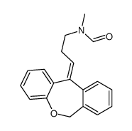 (E)-N-DesMethyl-N-formyl Doxepin结构式
