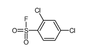 2,4-dichlorobenzenesulfonyl fluoride结构式