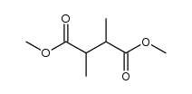 2,3-Dimethylbutanedioic acid dimethyl ester Structure
