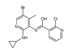 N-[5-溴-2-(环丙基氨基)-4-甲基-3-吡啶基]-2-氯-3-吡啶甲酰胺图片
