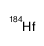 hafnium-182 Structure