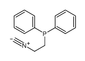 2-isocyanoethyl(diphenyl)phosphane结构式