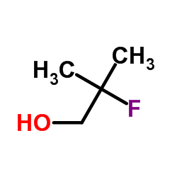 2-氟-2-甲基-1-丙醇结构式