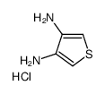 thiophene-3,4-diamine hydrochloride结构式