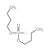 Vanadium,dibutoxychlorooxo-, (T-4)-结构式
