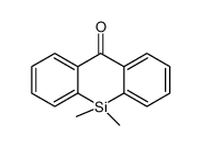 5,5-dimethylbenzo[b][1]benzosilin-10-one Structure