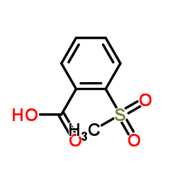 2-甲砜基苯甲酸结构式