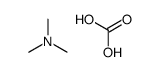 Trimethylammonium bicarbonate buffer Structure