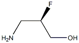(2S)-3-Amino-2-fluoropropan-1-ol Structure
