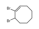 (E)-1,8-dibromocyclooct-1-ene Structure