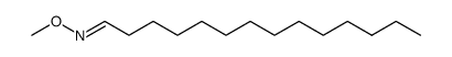 Tetradecanal, O-methyloxime结构式