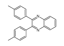 2,3-bis(4-methylphenyl)quinoxaline结构式