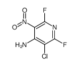 3-chloro-2,6-difluoro-5-nitropyridin-4-amine Structure